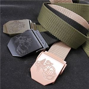 Amazon.co.jp: アメリカ海兵隊 エンブレム ユーティリティー ベルト
